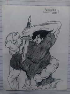 Toji Fushiguru ( JJk ) Anime Sketch