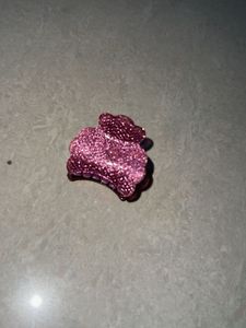 Sparkly Pink Hair Claw Clip