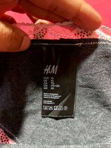 H&amp;M Women’s Lace Thong Panty – XL