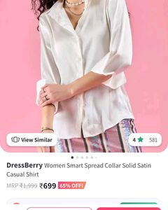 DressBerry  Satin Shirt