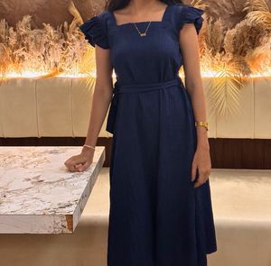 Blue Midi Dress