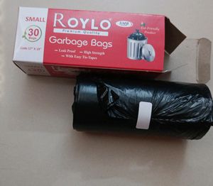 Black Garbage Bags- Pack Of 2 (60 Bags)