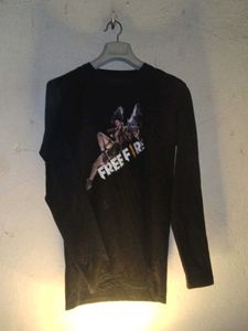 New Mans Free Fier Tshirt Black