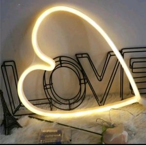 Heart Shape Neon Light