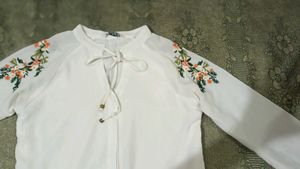 Floral Embroidered Top