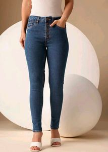 High-Waisted Skinny Jeans