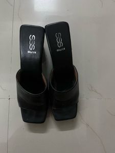 Newwest Sss Black Platform Heels
