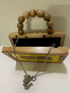 Mdf Wooden Clutch
