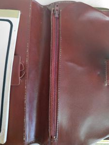 Genuine Leather Clutch