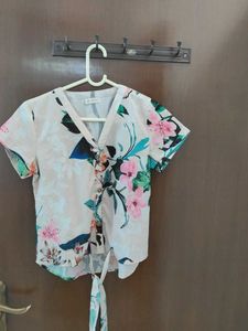 Combo Floral Print Top