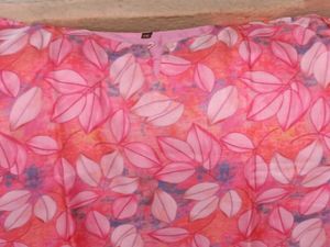 BrandNew BeautifulPink FloralPrintKurta+PatialaB