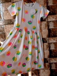 Branded Disney Girl Frock 10to12 Age