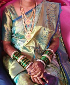 Green Banarasi Silk Saree