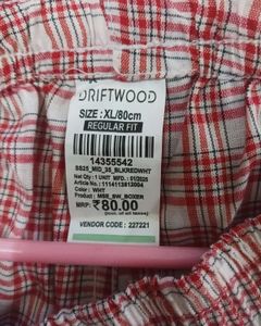 Checked shorts