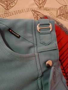 Blue Casual Pants