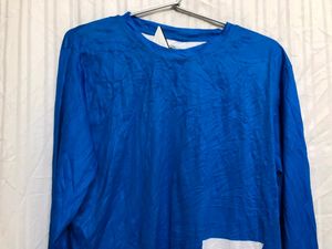 Blue Long Sleeve T Shirt
