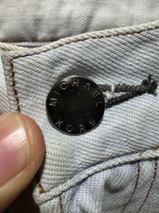 Michael Kors Straight Fit White Jeans