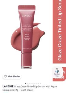 Laneige Glaze Craze Tinted Lip Serum Peach Glaz