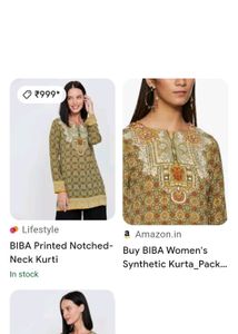 BIBA Kurti