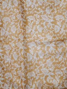 Floral Print Cotton Saree