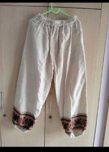 Boho Embroidered Harem Pants