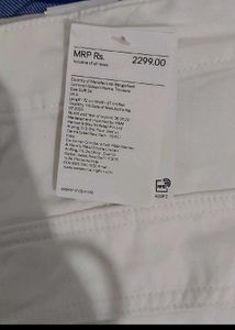 H&amp;M White Cargo