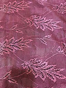 Maroon Floral Pattern Saree