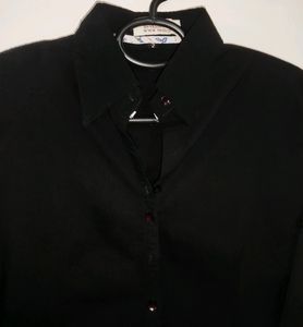 Black Formal Shirt For Women