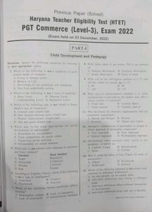 PGT Commerce Exam Preparation Books
