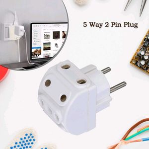 5 Way 2 Pin Plug (1 Piece)