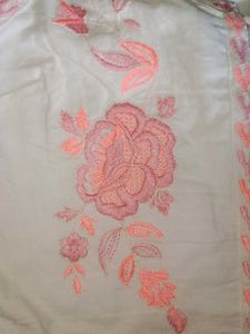 Floral Embroidered waistcoat