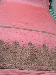 zardosi Hand work Saree