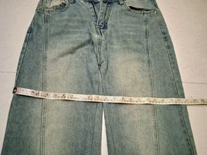 vintage washed jeans