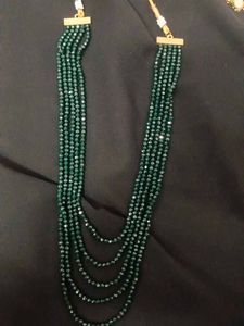 Green Beaded Necklace