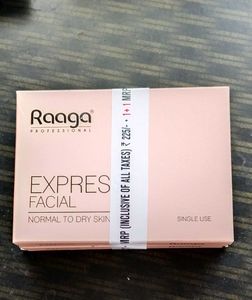 Raaga Express Facial Kit - Normal/Dry Skin