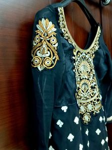 Black Party Wear Kurti