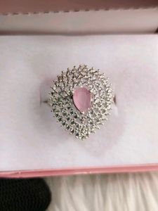 Pure Silver Ladies Ring