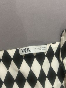 Zara Diamond Pattern Romper jumpsuit