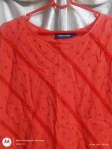 Orange Cottonworld Tank