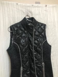 PH 8 Black Sleeveless Puffer Jacket