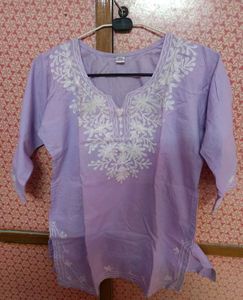 Embroidered Short Kurta