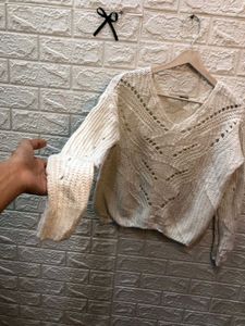 Stylish Knit V-Neck Sweater🕸️🕷️