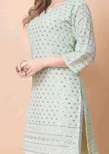 Elegant Georgette  Sequin Work Kurta