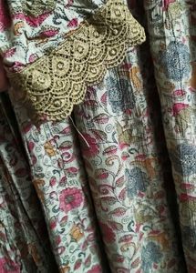 Floral  Emroidery Kurta with duppata set