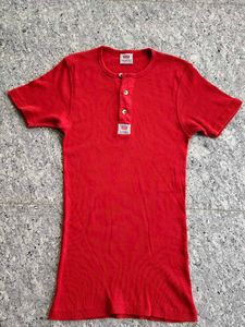 Vintage Levi's Red Henley T-Shirt