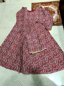 Women Full Flair Anarkali Set Xxl