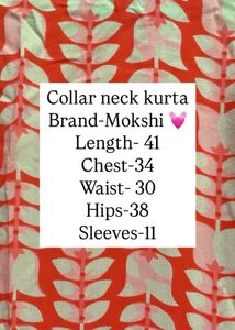 Collar Neck Kurta