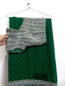 Heavy Stonework Saree