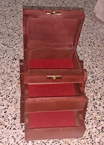 Small Wooden Jewellery storage Box