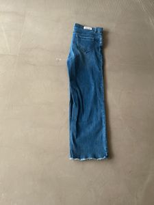 Wide Leg Cropped Jeans